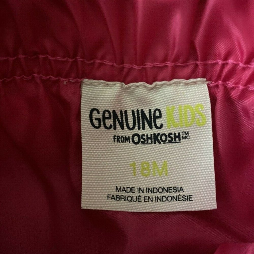 Genuine Kids by OshKosh 18 Mo Pink Quilted Skirt - Picture 10 of 12